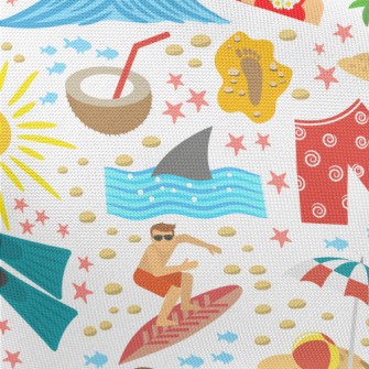 Summer Beach Activities Pongee