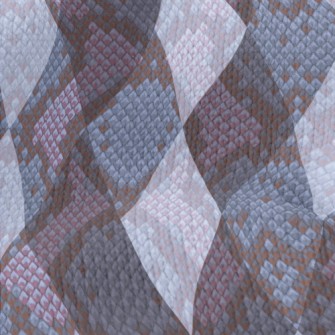 Mysterious Diamond Snake Patte Stretch Jersey
