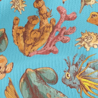 Colorful Marine Life Stretch Jersey