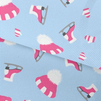 Fur Hat Skates Waterproof Oxford