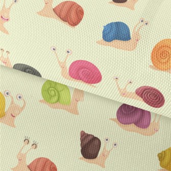 Colorful Snail Shells Waterproof Oxford