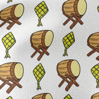 Taiko Drums And Kites Waterproof Canvas