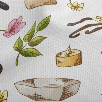 Massage Hot Stone Therapy Athletic Mesh Flat Back