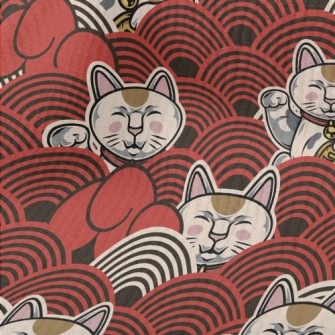 Serious Face Lucky Cat Terry