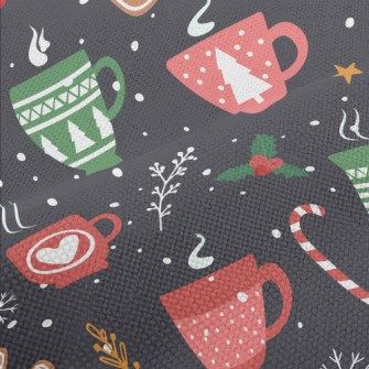 Christmas Mug Performance Linen