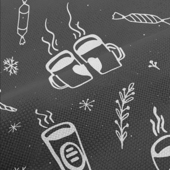 Couple Cup Of Hot Tea Performance Linen