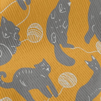 Cute Black Cat Standard Corduroy