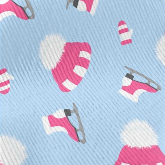 Fur Hat Skates Standard Corduroy