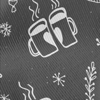 Couple Cup Of Hot Tea Standard Corduroy