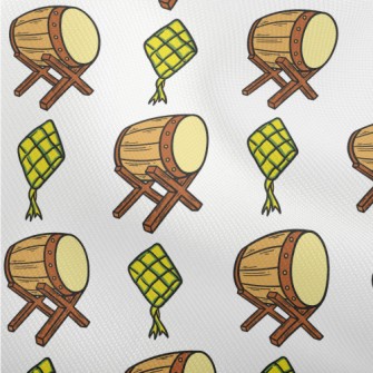 Taiko Drums And Kites Dobby