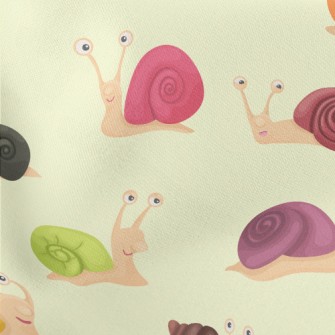 Colorful Snail Shells Stretch Ponte