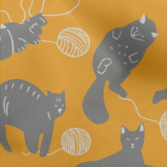 Cute Black Cat Micro Fleece