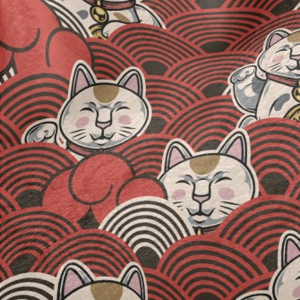 Serious Face Lucky Cat Minky