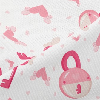 Love Wings Lock Piqué