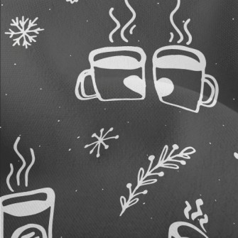 Couple Cup Of Hot Tea Lightweight Performance Linen