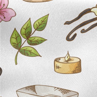 Massage Hot Stone Therapy Jersey Backed Fleece