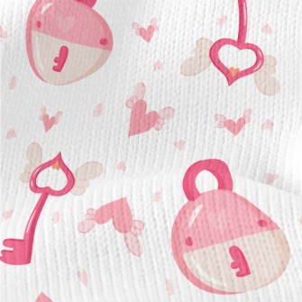 Love Wings Lock Stretch Jersey