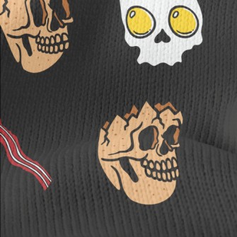 Skull Poached Egg Bacon Stretch Jersey