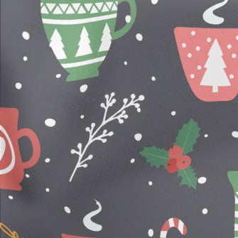 Christmas Mug Lightweight Cotton Poplin