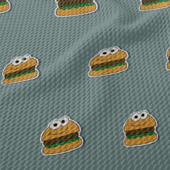 Big Eyes Burger Birdseye Piqué