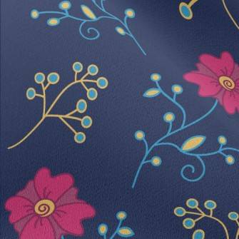 Flowers Blooming In The Dark N Chiffon