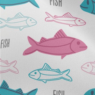 Fish Swimming Around Chiffon