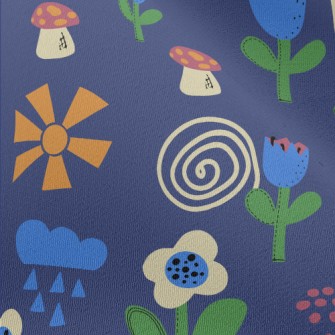 Fairy Tale World Flower Chiffon