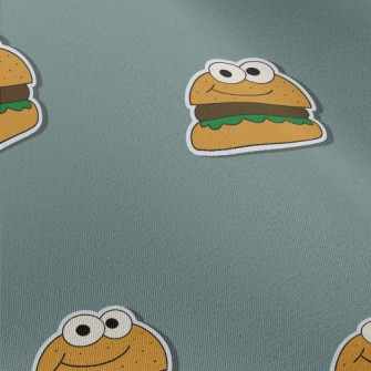 Big Eyes Burger Chiffon