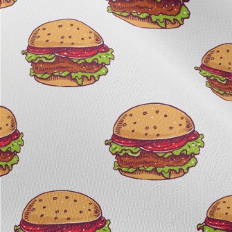 Delicious Big Mac Burger Chiffon