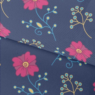 Flowers Blooming In The Dark N Waterproof Oxford