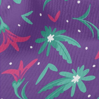 Small Flowers With Green Leave Terry