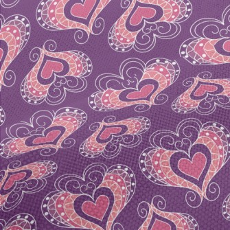 Splicing Tile Heart Performance Linen