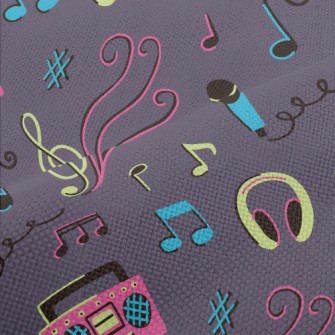 Retro And Charming Music Performance Linen