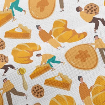 People Love Pumpkin Pie Performance Linen