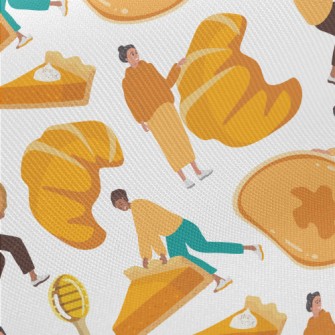 People Love Pumpkin Pie Twill