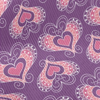 Splicing Tile Heart Standard Corduroy
