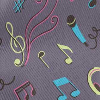 Retro And Charming Music Standard Corduroy