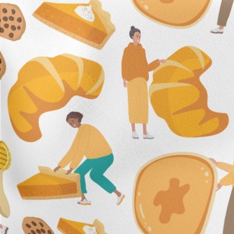 People Love Pumpkin Pie Stretch Ponte
