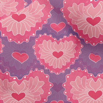Gorgeous Psychedelic Love Micro Fleece