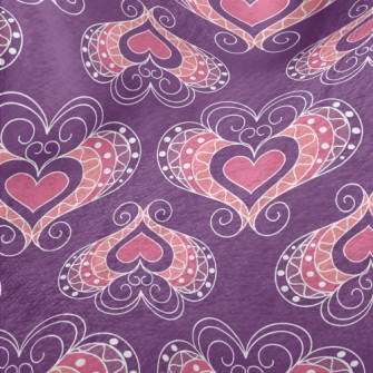 Splicing Tile Heart Minky