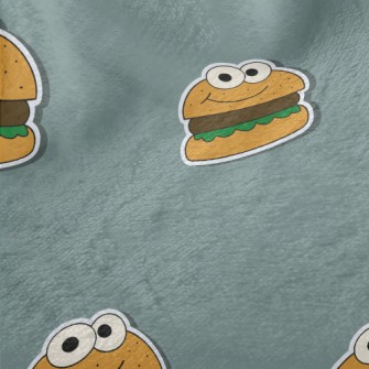 Big Eyes Burger Minky