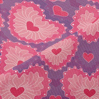 Gorgeous Psychedelic Love Piqué