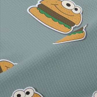 Big Eyes Burger Piqué