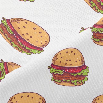 Delicious Big Mac Burger Piqué