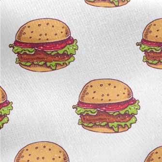 Delicious Big Mac Burger Jersey Backed Fleece