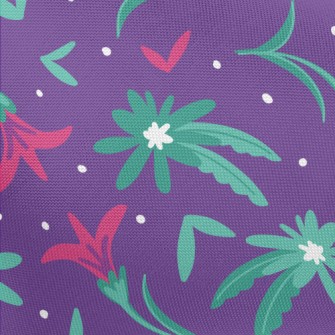 Small Flowers With Green Leave Pongee