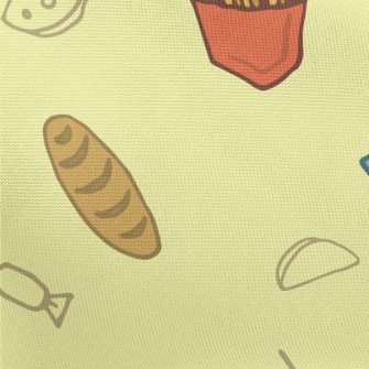 Delicious Seafood Meat Food Pongee