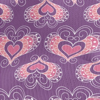 Splicing Tile Heart Stretch Jersey