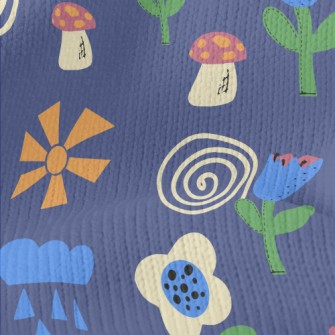 Fairy Tale World Flower Stretch Jersey