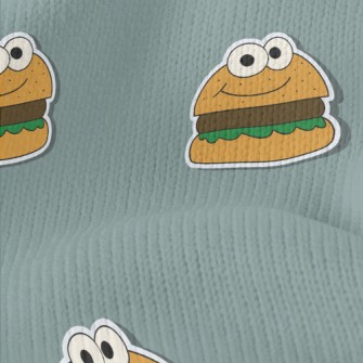 Big Eyes Burger Stretch Jersey